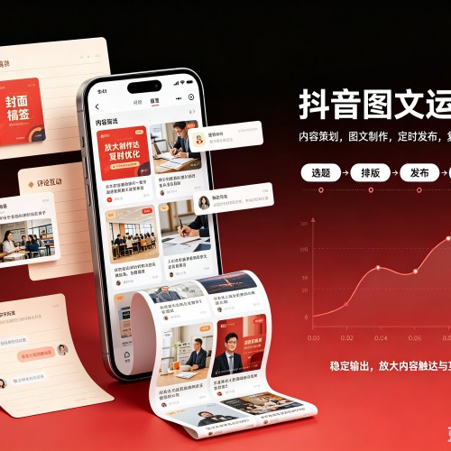 双湖抖音图文代运营服务